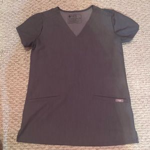 Women’s XXS 3 pocket Graphite Catarina scrub top